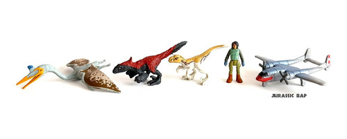 Jurassic World Fight Of Flight Figuras Mini Licencia Oficial