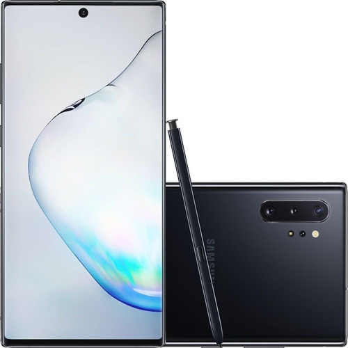 Celular Smartphone Samsung Galaxy Note 10+ N975f 256gb Preto - Dual Chip