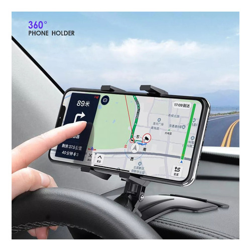 A Soporte Para Teléfono De Coche Giratorio De 360 Grados