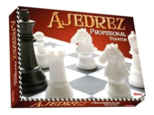 Ajedrez Profesional Stawton Nupro 48 X 48 Juego De Mesa 1039