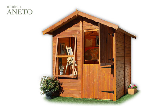 Bodega De Jardín Bdm Ebro - Madera 7,68 Mtrs.2