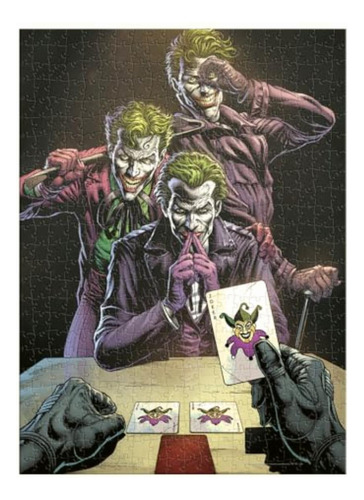Novelty Corp Rompecabezas Coleccionable Three Joker -c-500