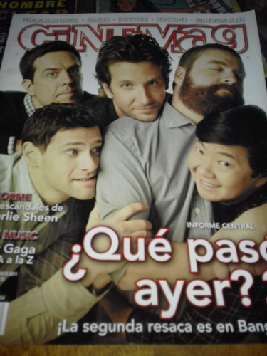 Cinemag ,numero 38 ,mayo 2011,editada En Uruguay ,cine 