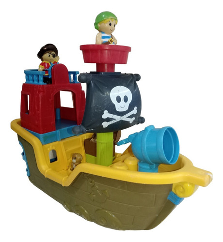 Mega Bloks Barco Pirata Para Arrastrar No Funciona El Sonido