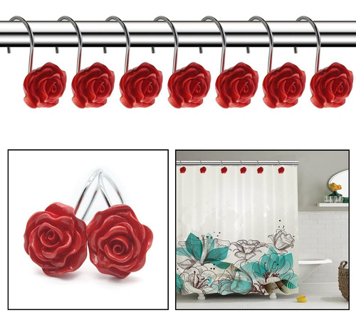 Imagen 4 de 6 de Finros 12 Pcs Home Fashion Decorativos Antioxido Ganchos Pa