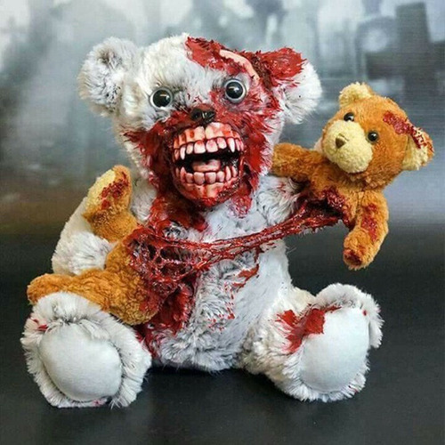 Novo Careta De Terror De Halloween Do Ursinho De Pelúcia