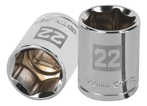 Dado De 22mm 6 Puntas Cuadro 1/2in Truper