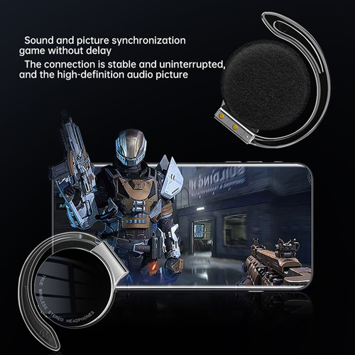Audífonos Con Gancho Bt F2 Con Audífonos True Wireless