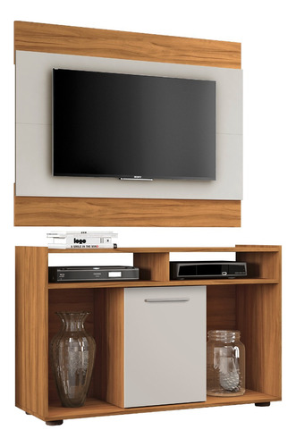 Mueble Para Tv/panel + Mesa Tv 43-modular Conjunto Show