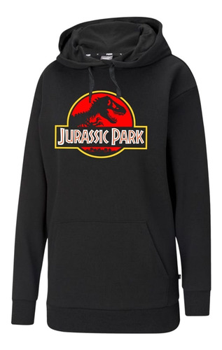 Buzo Canguro Jurassic Park Mundo Jurasico Pelicula Unisex