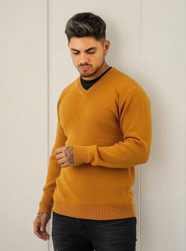 Sueter De Vestir Hombre Tipo Bremer Vs Colores Y Talles