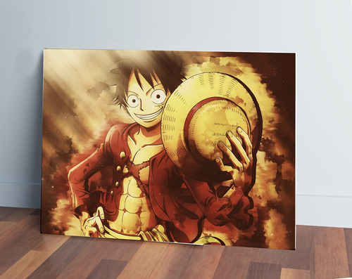 Cuadro 229 Luffy One Piece 3 30x40 Mdf Memoestampados