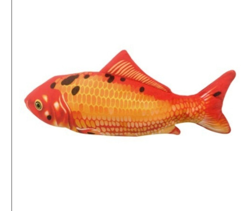Imagen 4 de 6 de Juguete Pescado Eléctrico Para Gatos + Usb + Catnip