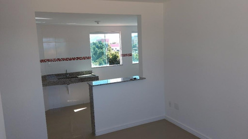 Linda Cobertura Com 2 Dormitórios À Venda, 80 M² Por R$ 205.000 - Terra Firme - Rio Das Ostras/rj - Co0052