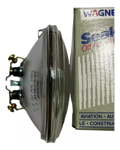 Faros Silvin Pequeño Wagner Usa 4416 Lampara Giratoria 12und