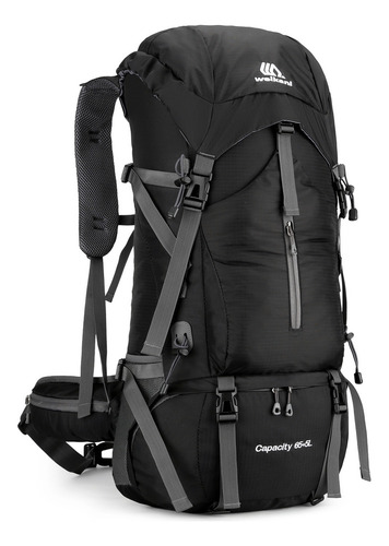 Mochila Con Dos Bolsas De Hombro De 70 Litros Para Senderism
