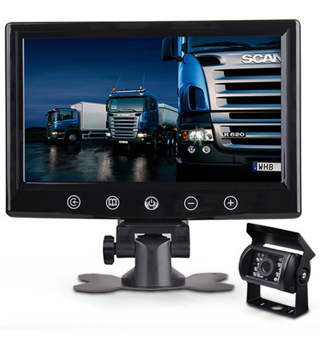 Pantalla 9 Y Camara Vigilancia Camion Camioneta Yb901