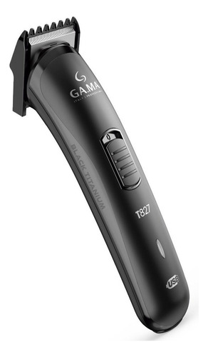 Afeitadora GA.MA Italy Gama Profissional Black Titanium T827 negra