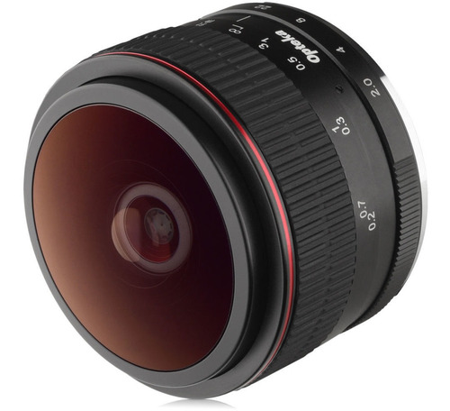 Opteka 6.5mm F/2 Circular Fisheye Lente Para Micro Four Thir