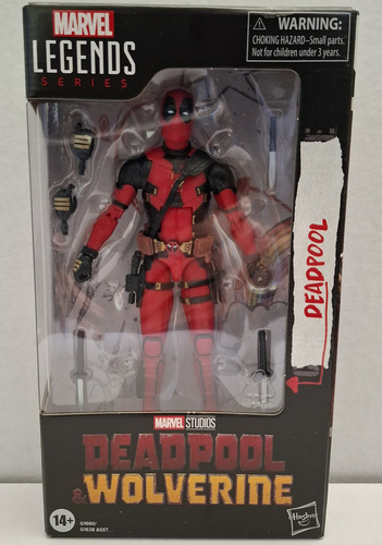 Deadpool & Wolverine Deadpool 3 Marvel Legends Hasbro Origin (Usado)
