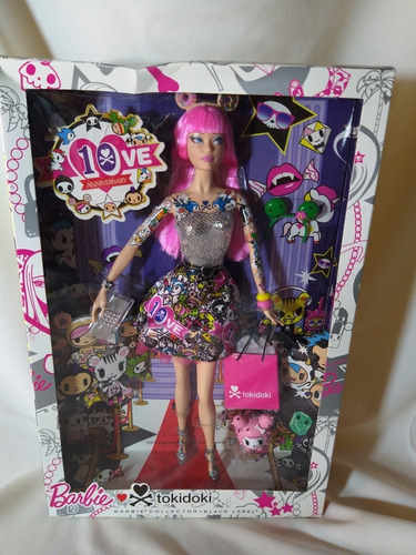 Barbie Collector Tokidoki 10 Aniversario Acepto Ofertas (Usado)