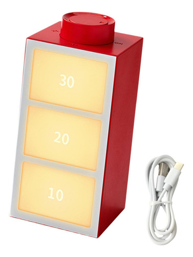 Lámpara De Mesa Con Luz Activada Por Voz, Luz Rojo