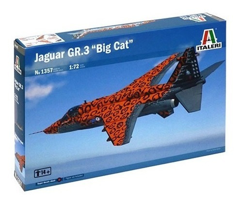 Kit Para Montar Jaguar Gr.3 Big Cat Special Colors - 1/72 