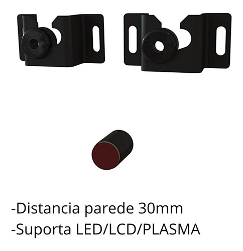 Imagem 4 de 7 de Suporte Tv Universal Fixo 15 A 84 Pol Led Lcd Plasma