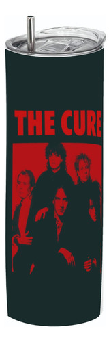 Termo Skinny Café 20 Oz Banda Rock The Cure #13