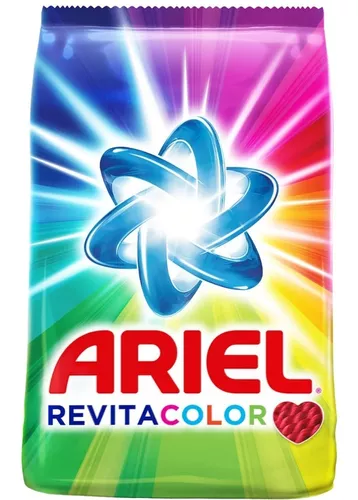 Detergente en Polvo Ariel Revitacolor 4Kg