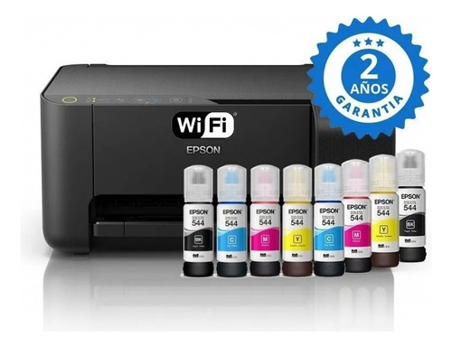 Impresora Epson L3250 Sistema Continuo Wifi + 4 Tintas Extra