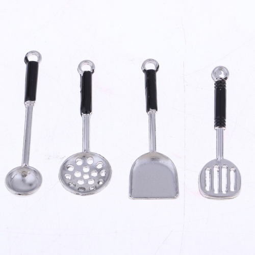 Juego De Utensilios De Cocina En Miniatura Para Cocinas De
