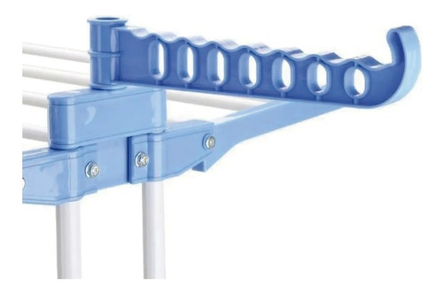 Imagen 4 de 4 de Tendedero De Ropa Perchero Colgador Plegable 3 Niveles