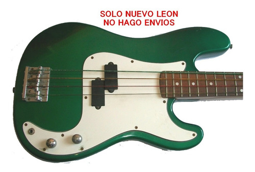 Bajo Electrico Vintage, Hondo, Años 80s Raro Solo Nuevo Leon