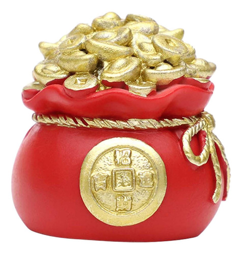 4 Estatua De Dinero Chino, Adorno Para El Hogar, Estilo C
