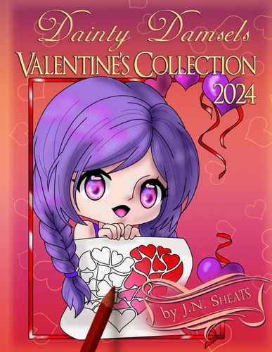 Libro: Dainty Damsels: Valentines Day Collection 2024