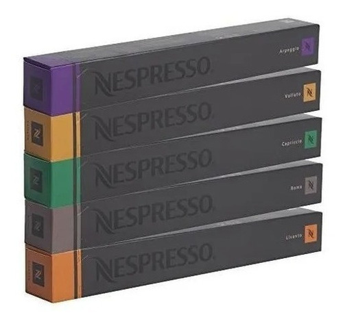 10 Caja X10 Capsulas Nespresso Original Envio Gratis