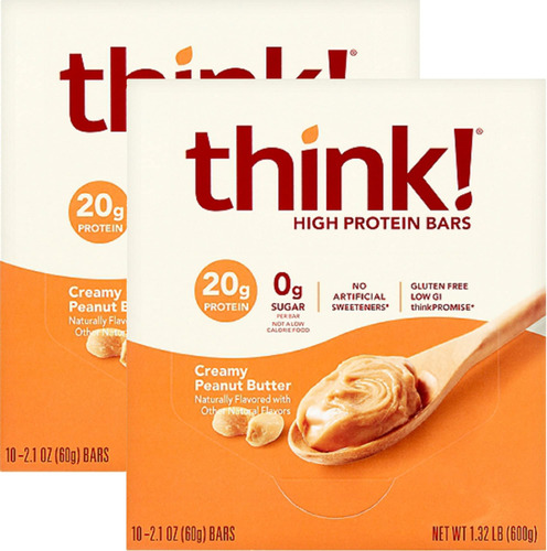 Think Thin - Paquete De 20 (2 Cajas De 10) (42.33 oz) - (man