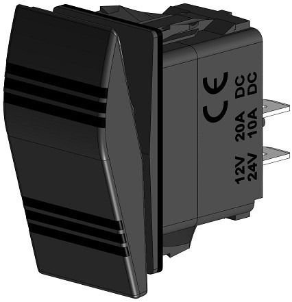 Imagem 1 de 1 de Interruptor On - Off - Cod 2743