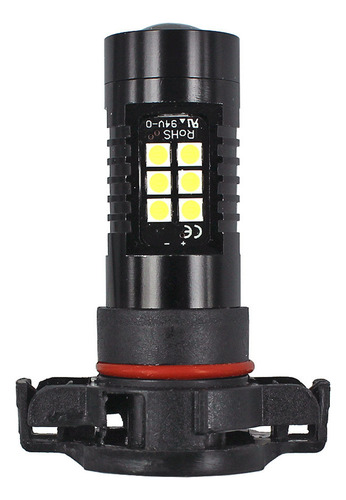 2 Unidades De Luces Led De 12 V H16 3030, Color Blanco, 6500
