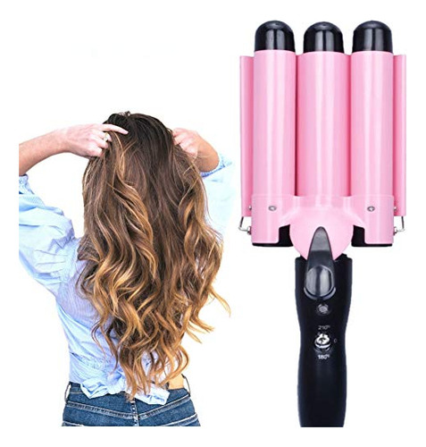 Modvica 3 Jumbo Barrel Curling Iron Wand 32mm Hair Waver Tem