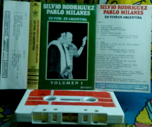 Silvio Rodriguez-pablo Milanes- En Vivo Vol. 2