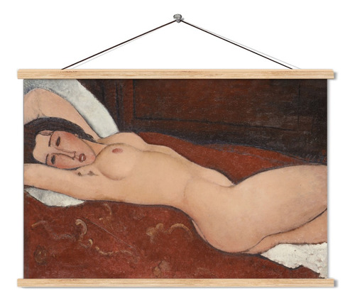 Pergamino Poster De Papel Fotográfico Mujer Desnuda 60x90cm