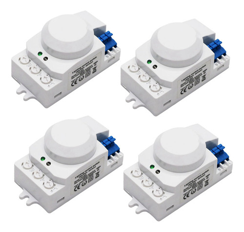 Sistema Hf 4x 5,8 Ghz Led Microondas Com Sensor De Movimento