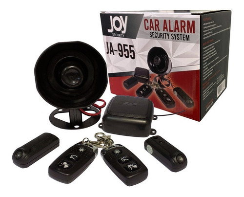 Imagen 1 de 11 de Kit Alarma Para Auto Joy Ja 949 Full Volumetrica Con Control