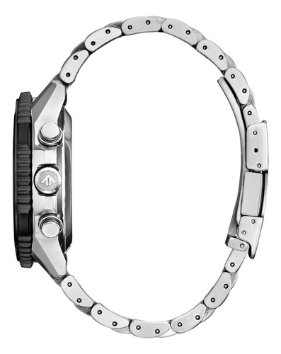 Reloj Citizen Promaster Navihawk Ca4664-60x Caballero Correa Plateado Bisel Gris Oscuro Fondo Cobre