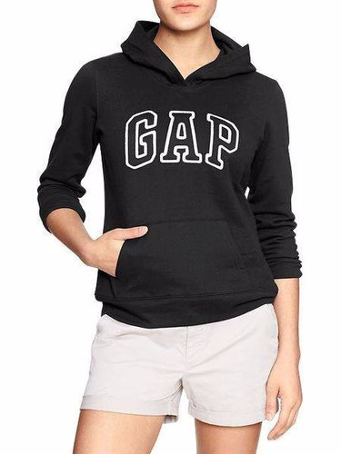 moletom gap feminino preto