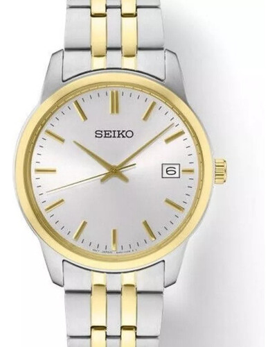 Reloj Seiko Sur402 Hombre Acero Combinado 50 Metros