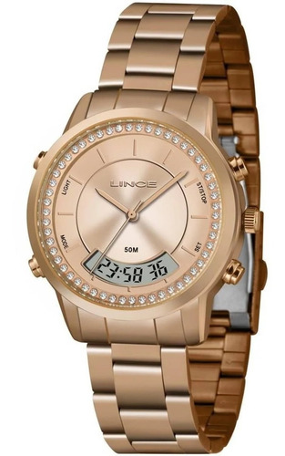 Relógio Feminino Anadigi Lince Orient Lar4640l R1rx Original