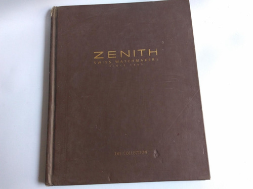 Mercurio Peruano: Libro Catalogo Reloj Zenith  L114